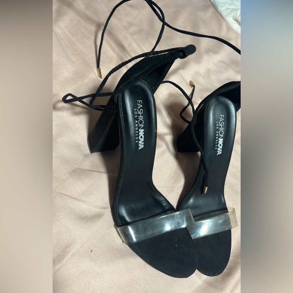 Fashion nova shoes brand new never used